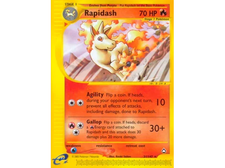 Rapidash (Reverse Holo)