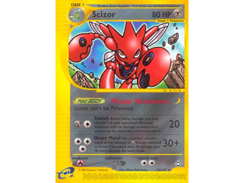 Scizor (Reverse Holo)