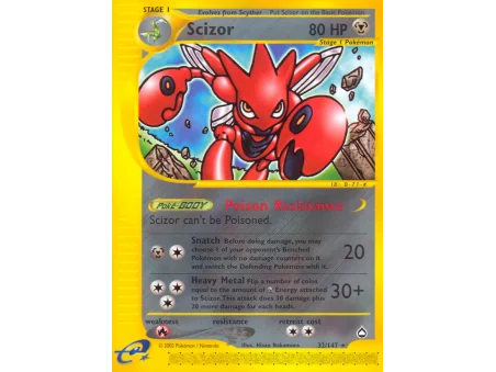 Scizor (Reverse Holo)