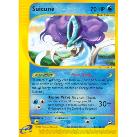 Suicune (Reverse Holo)