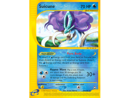 Suicune (Reverse Holo)