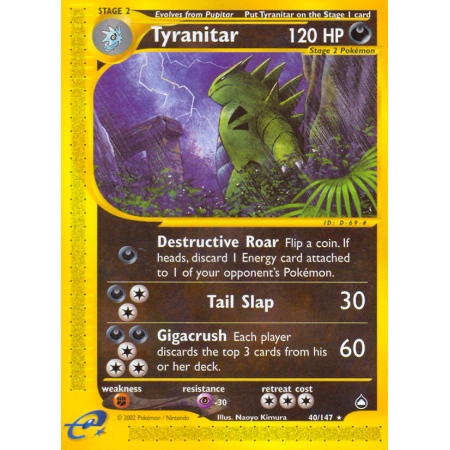 Tyranitar (Reverse Holo)