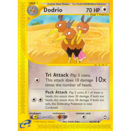 Dodrio (Reverse Holo)