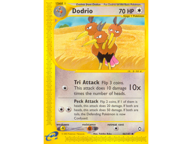 Dodrio (Reverse Holo)