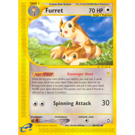 Furret (Reverse Holo)