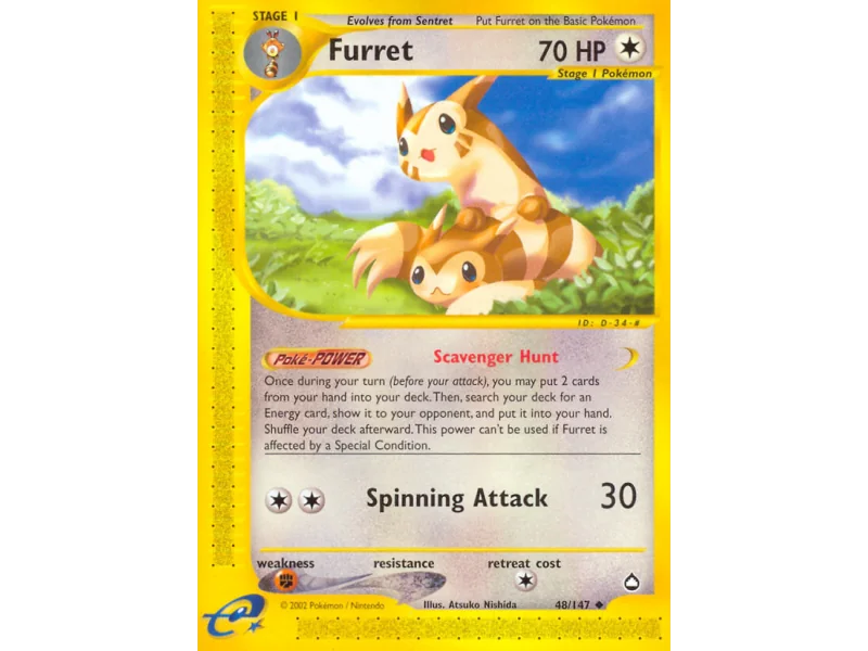 Furret (Reverse Holo)