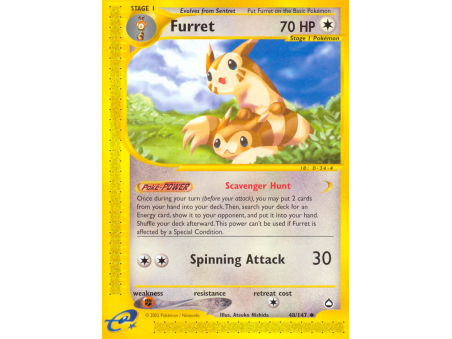 Furret (Reverse Holo)