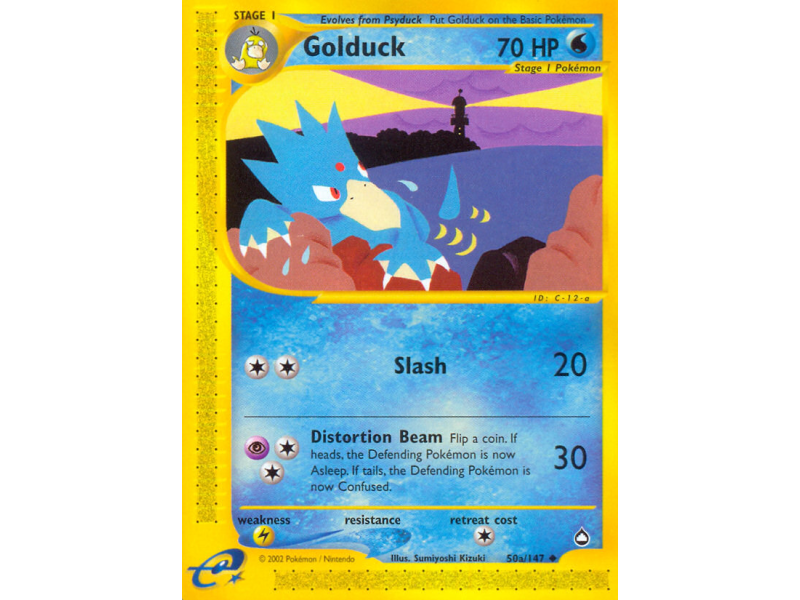 Golduck (Reverse Holo)