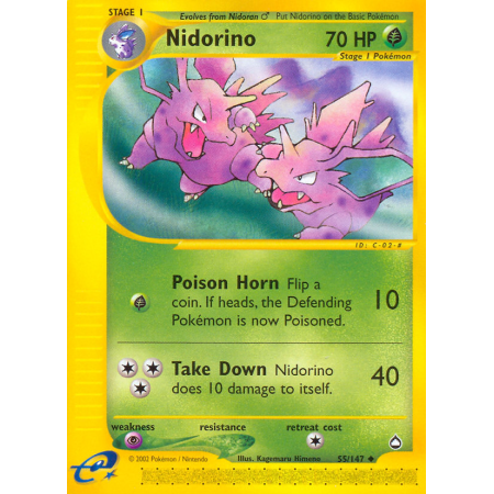 Nidorino (Reverse Holo)