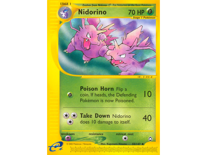 Nidorino (Reverse Holo)