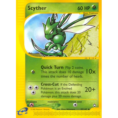 Scyther (Reverse Holo)