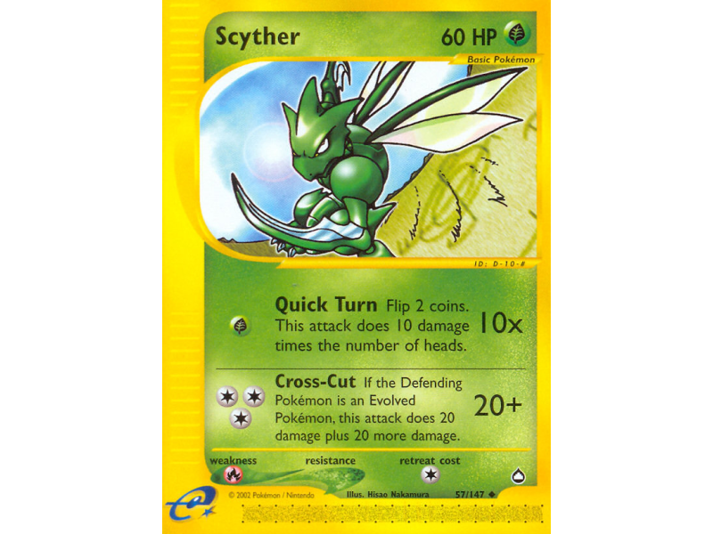 Scyther (Reverse Holo)