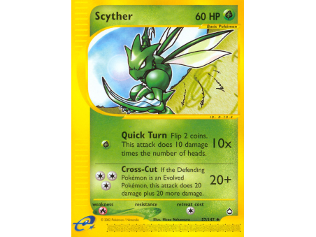 Scyther (Reverse Holo)