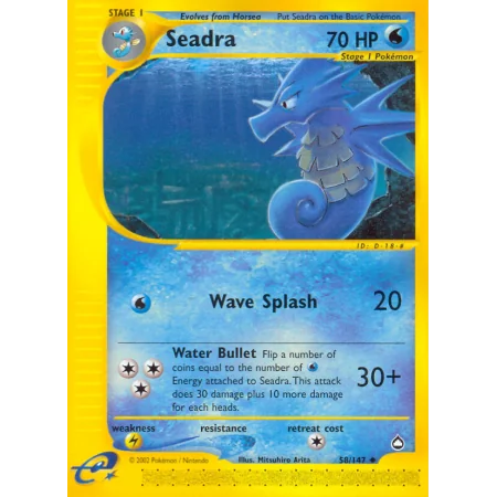 Seadra (Reverse Holo)
