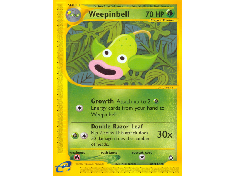 Weepinbell (Reverse Holo)