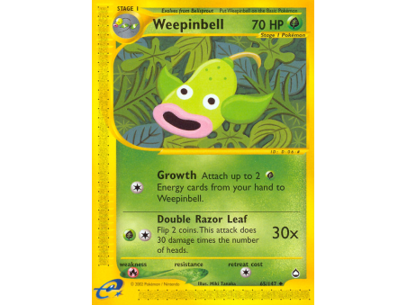 Weepinbell (Reverse Holo)