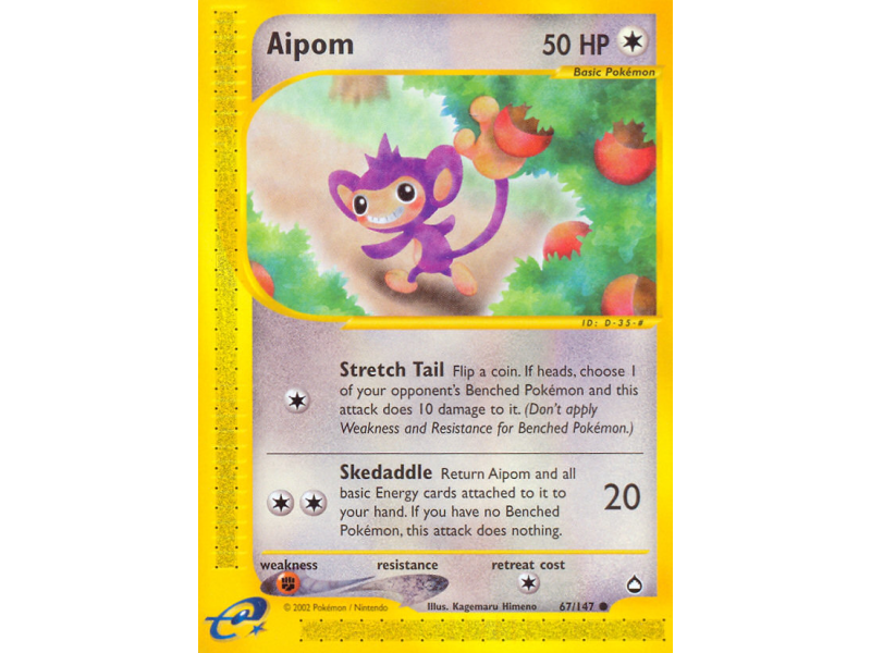Aipom (Reverse Holo)