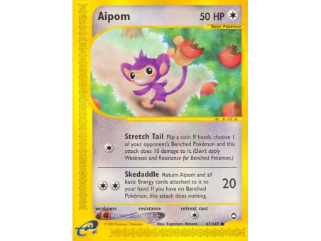 Aipom (Reverse Holo)