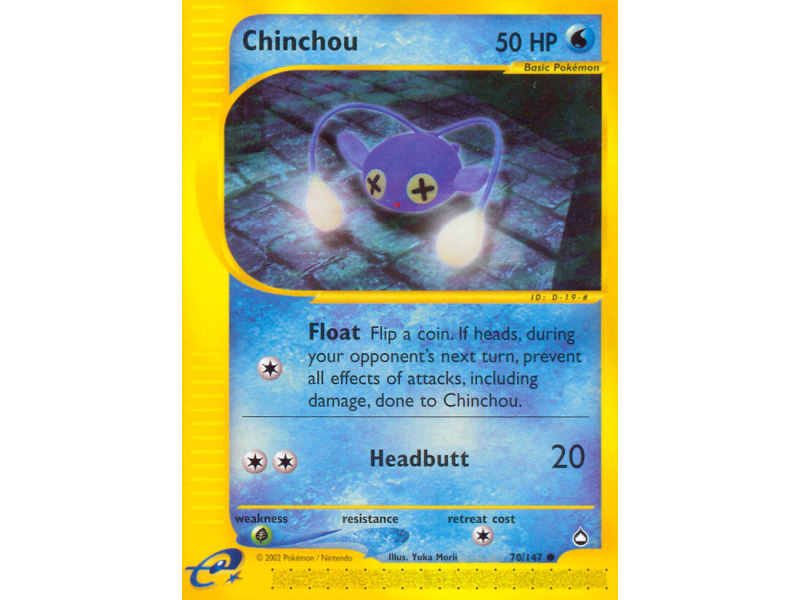 Chinchou (Reverse Holo)