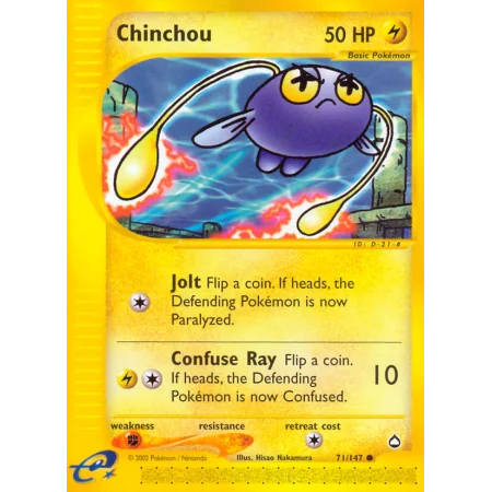 Chinchou (Reverse Holo)