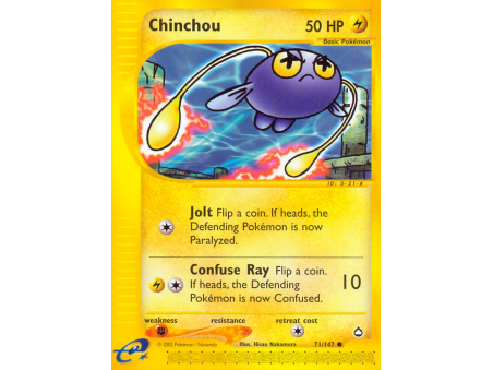 Chinchou (Reverse Holo)