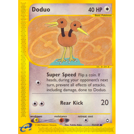 Doduo (Reverse Holo)