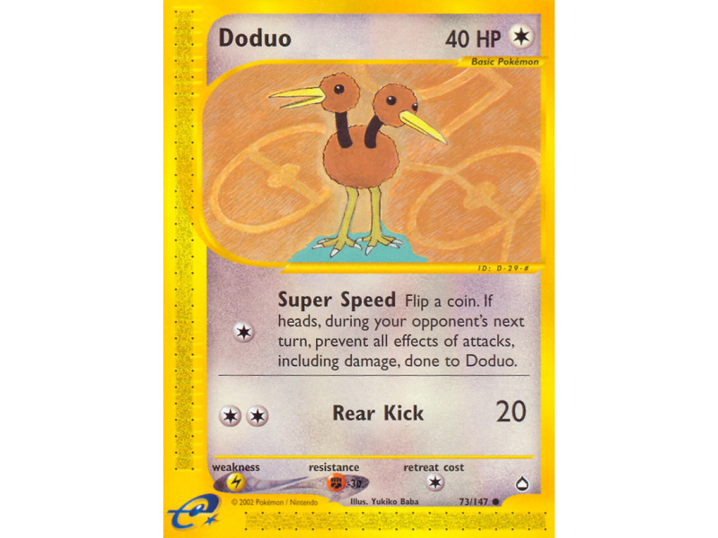 Doduo (Reverse Holo)
