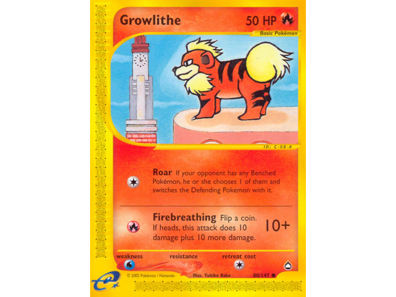 Growlithe (Reverse Holo)