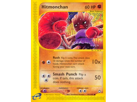 Hitmonchan (Reverse Holo)