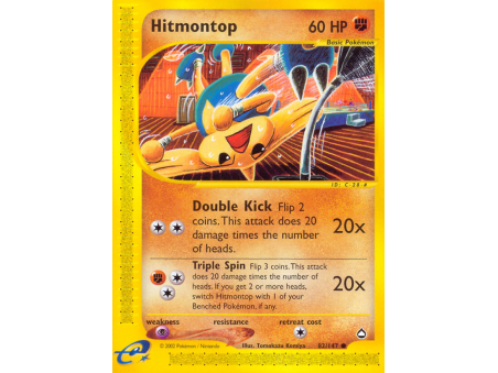 Hitmontop (Reverse Holo)