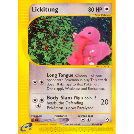Lickitung (Reverse Holo)