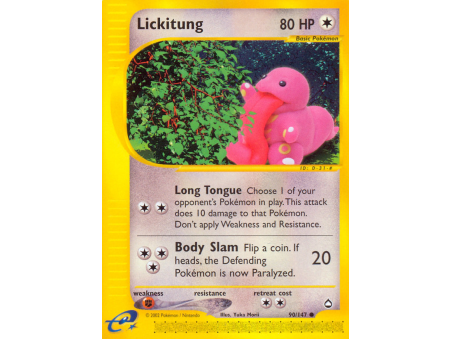 Lickitung (Reverse Holo)