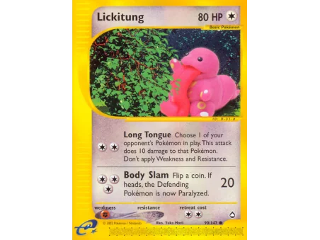 Lickitung (Reverse Holo)