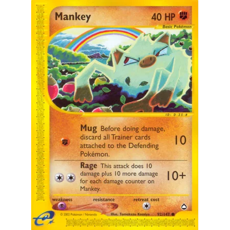 Mankey (Reverse Holo)