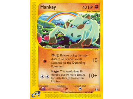 Mankey (Reverse Holo)