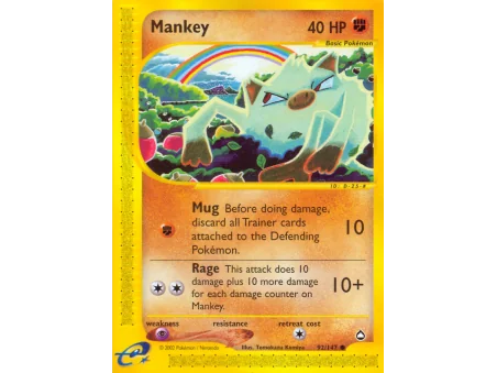 Mankey (Reverse Holo)