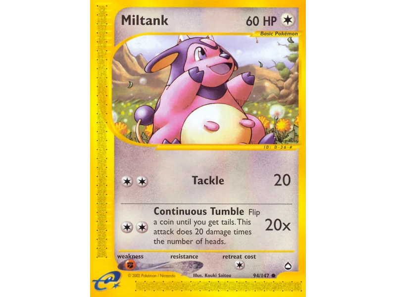 Miltank (Reverse Holo)