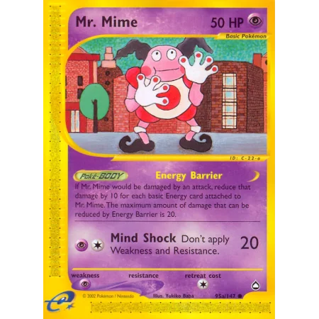 Mr. Mime (Reverse Holo)