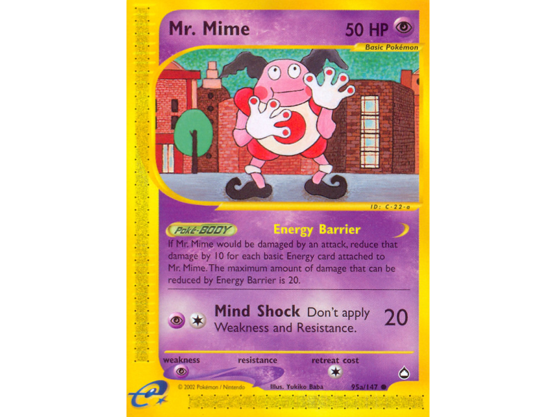 Mr. Mime (Reverse Holo)