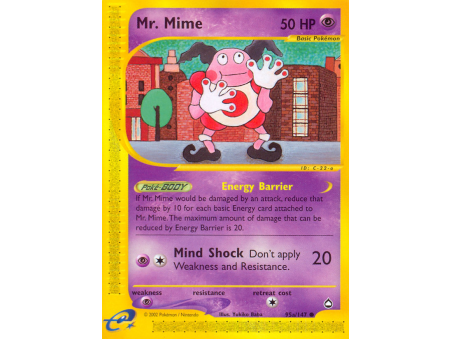 Mr. Mime (Reverse Holo)