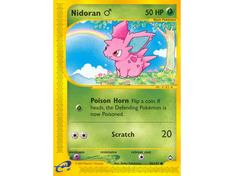 Nidoran ♂ (Reverse Holo)
