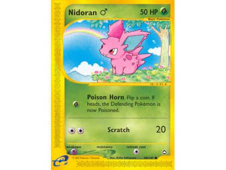 Nidoran ♂ (Reverse Holo)