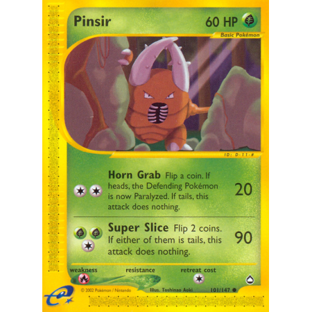 Pinsir (Reverse Holo)