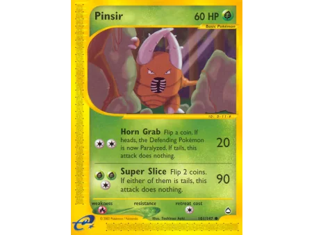 Pinsir (Reverse Holo)