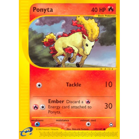Ponyta (Reverse Holo)