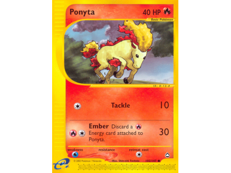 Ponyta (Reverse Holo)