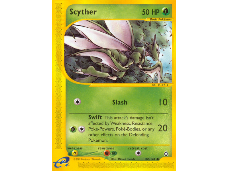 Scyther (Reverse Holo)