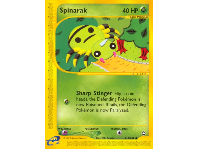 Spinarak (Reverse Holo)