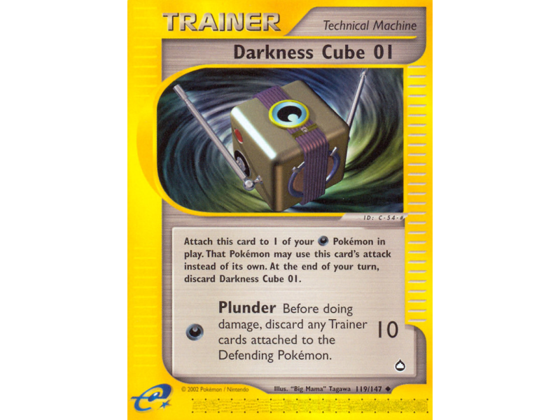 Darkness Cube 01 (Reverse Holo)