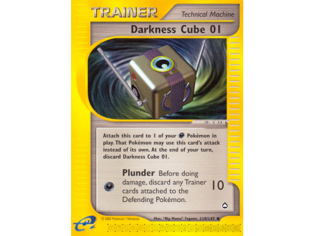 Darkness Cube 01 (Reverse Holo)